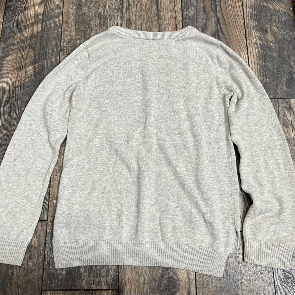 Childrens Place Toddler Girls Pink Knit Sweater W/ Sequin Butterfly Large 10/12 - Picture 3 of 3